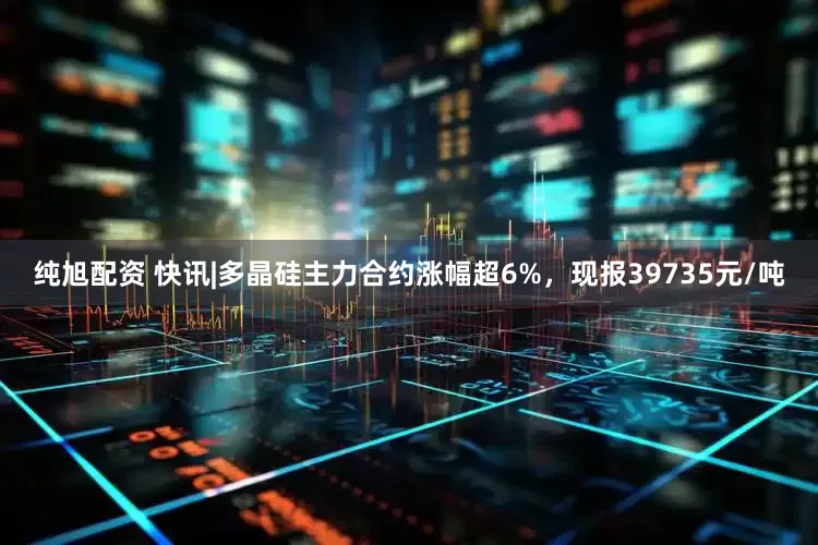 纯旭配资 快讯|多晶硅主力合约涨幅超6%，现报39735元/吨